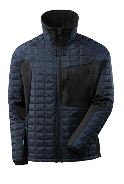 MASCOT® ADVANCED - mørk marine/sort - Jakke med CLIMASCOT®-for, lav vægt, vandafvisende