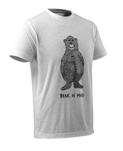 T-shirt with bear logo and BEAR IN MIND