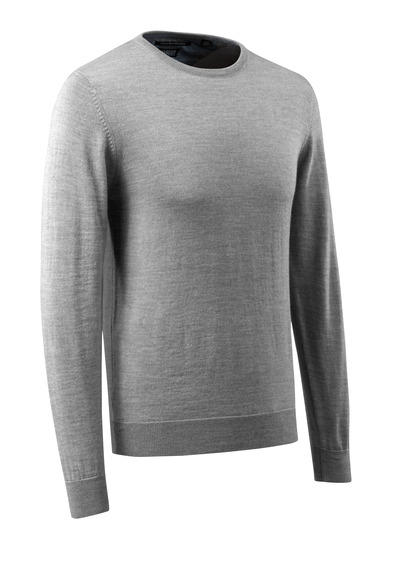 Strickpullover runder Halsausschnitt, mi